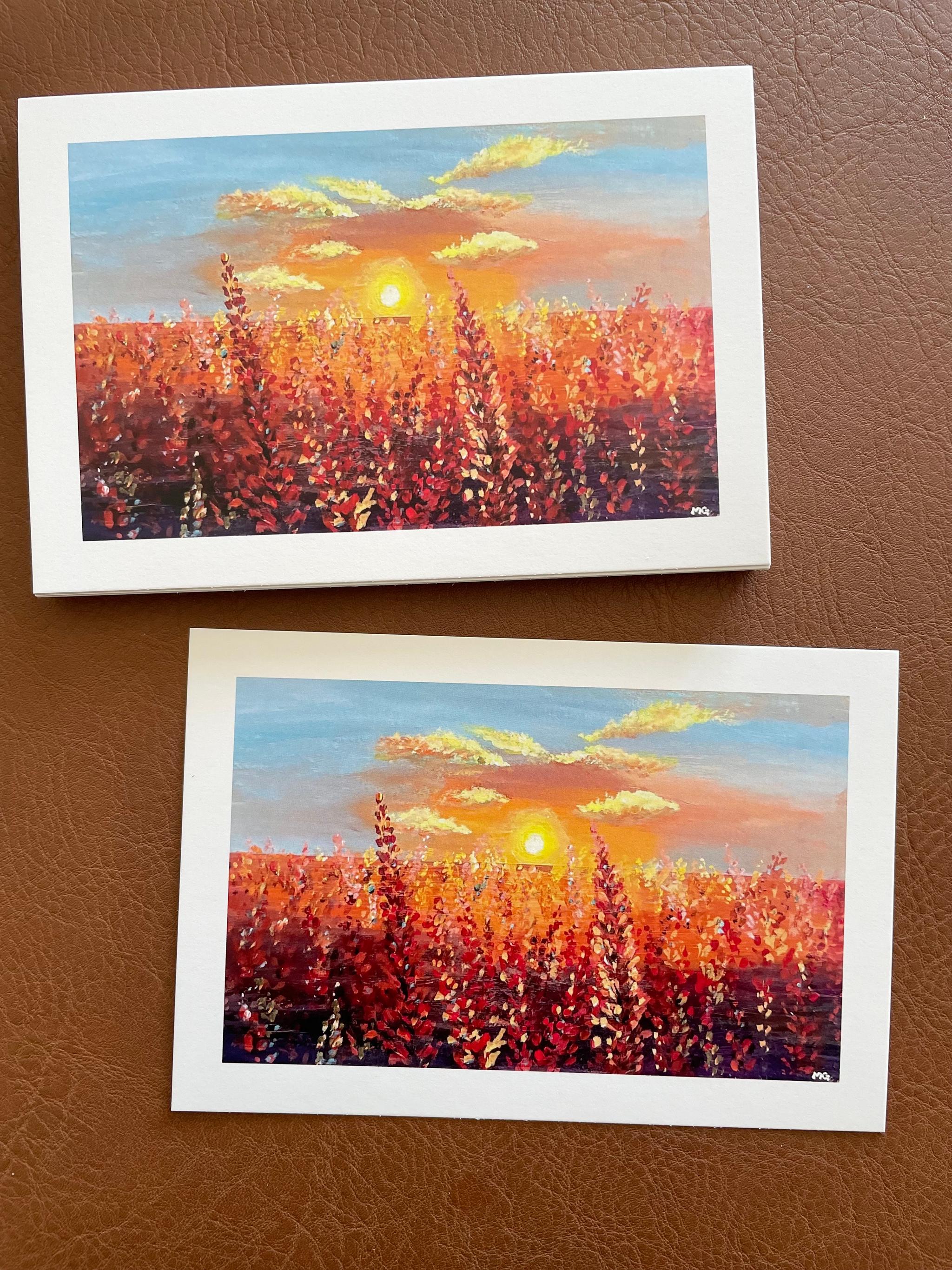 Tatu City, Kenyaアート，ケニアの景色のポストカード，ケニア, 日の出のアート, Kenya | 2枚目