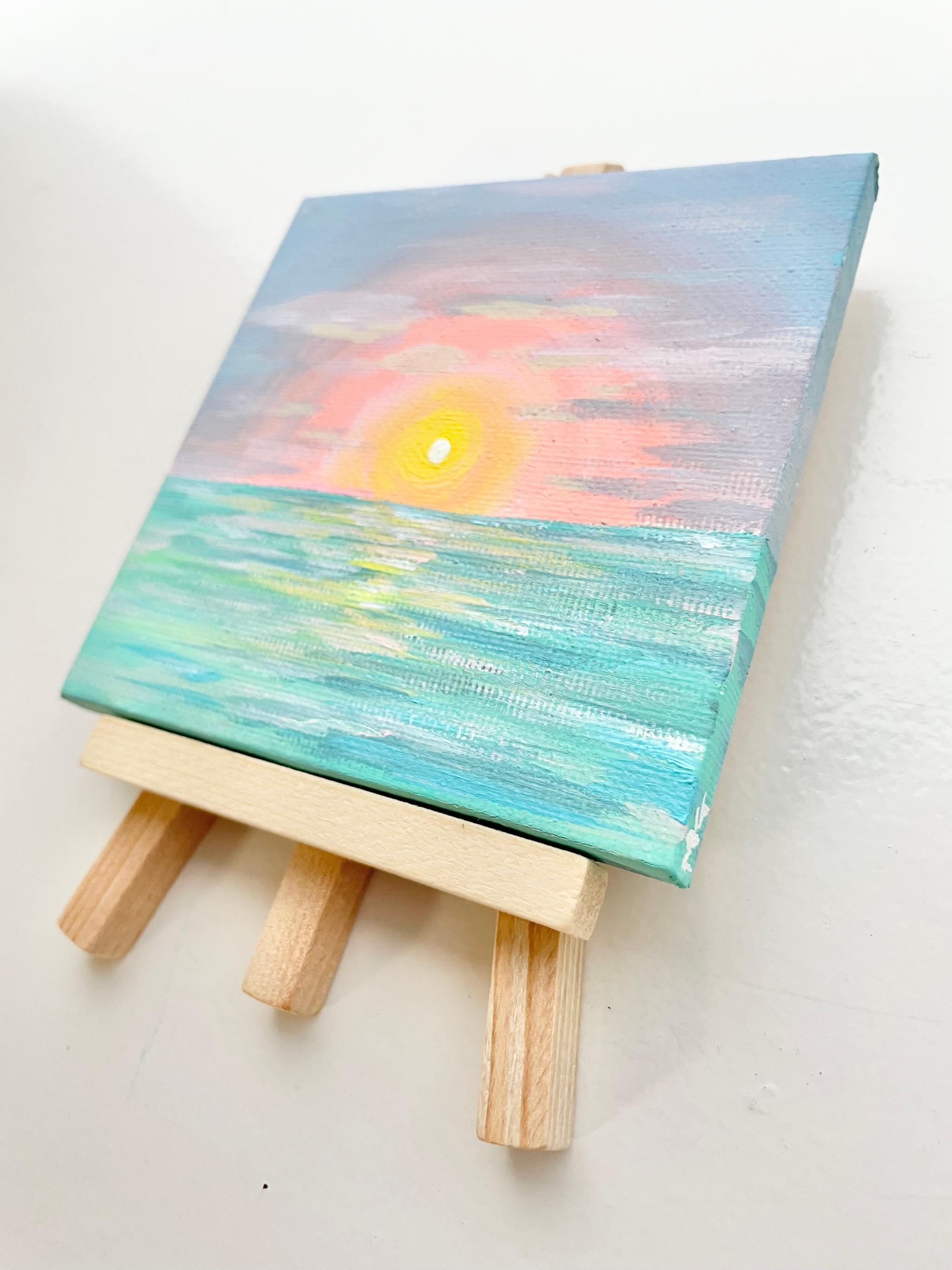 Sunset, Emerald, mini canvas | 5枚目