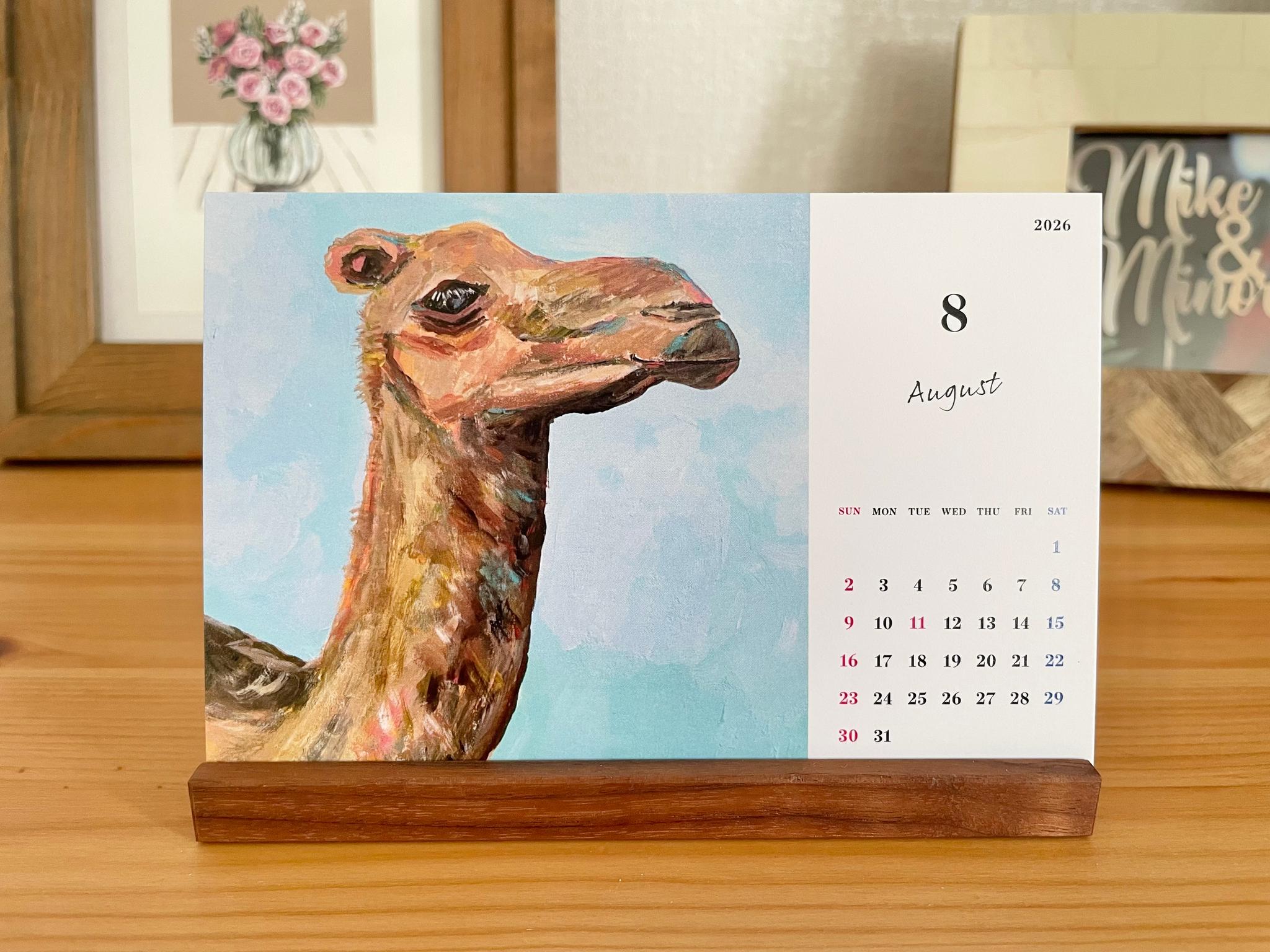 The Africa Animal Collection calendar、卓上カレンダー、アフリカアニマルカレンダー | 9枚目
