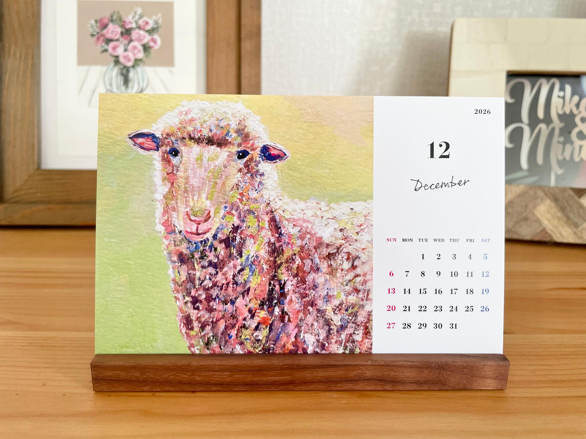 The Africa Animal Collection calendar、卓上カレンダー、アフリカアニマルカレンダー | 13枚目