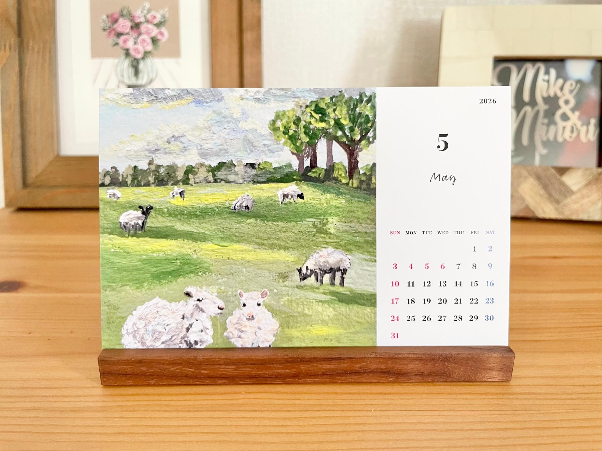 The Africa Animal Collection calendar、卓上カレンダー、アフリカアニマルカレンダー | 6枚目