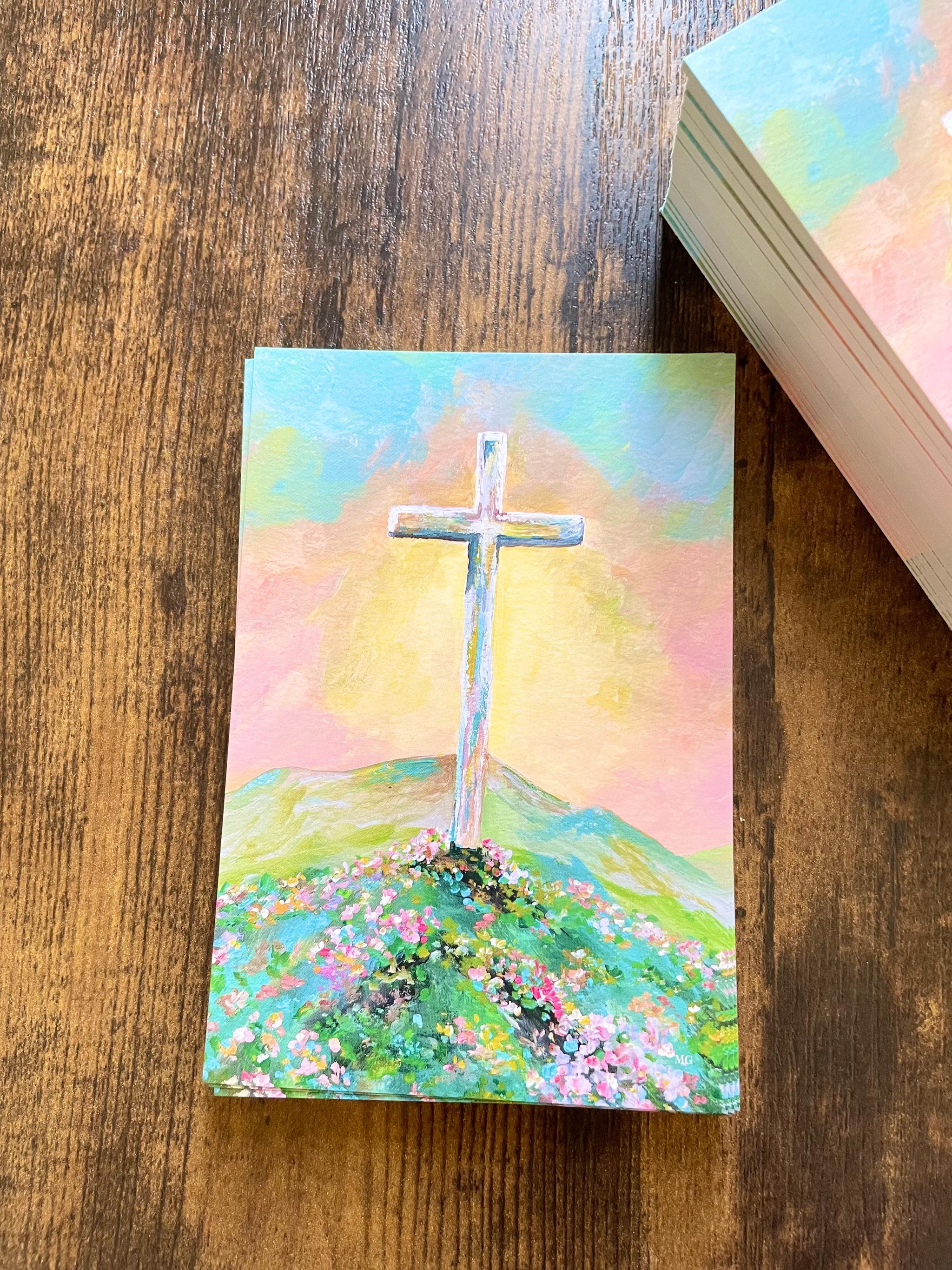 He is risen, 十字架，クリスチャンポスターカード，イースターポストカード, 第二弾 | 3枚目