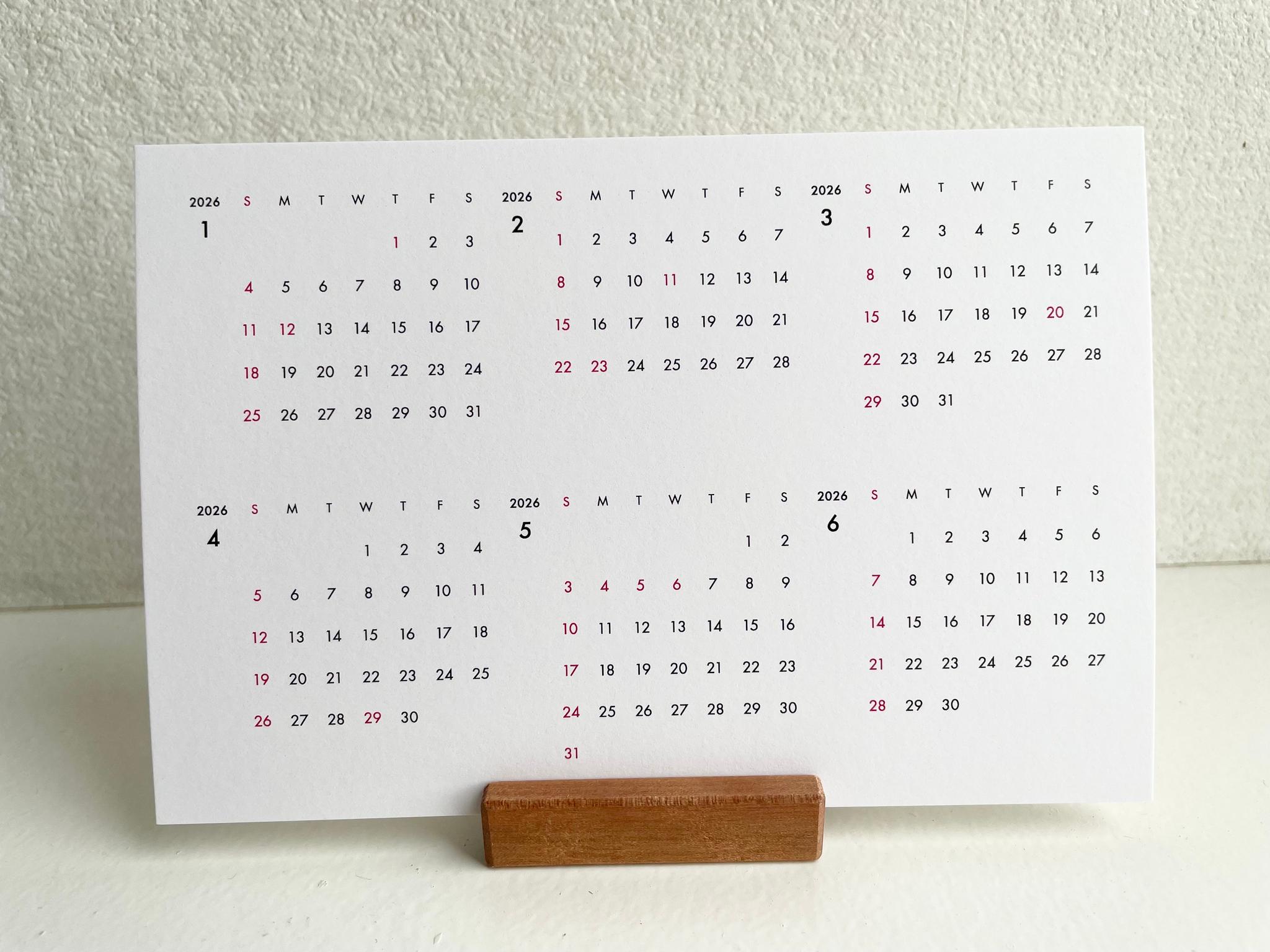 卓上カレンダー、聖書箇所入りカレンダー、みことばカレンダー、クリスチャンのカレンダー、イエスキリスト、聖書、みことば | 17枚目