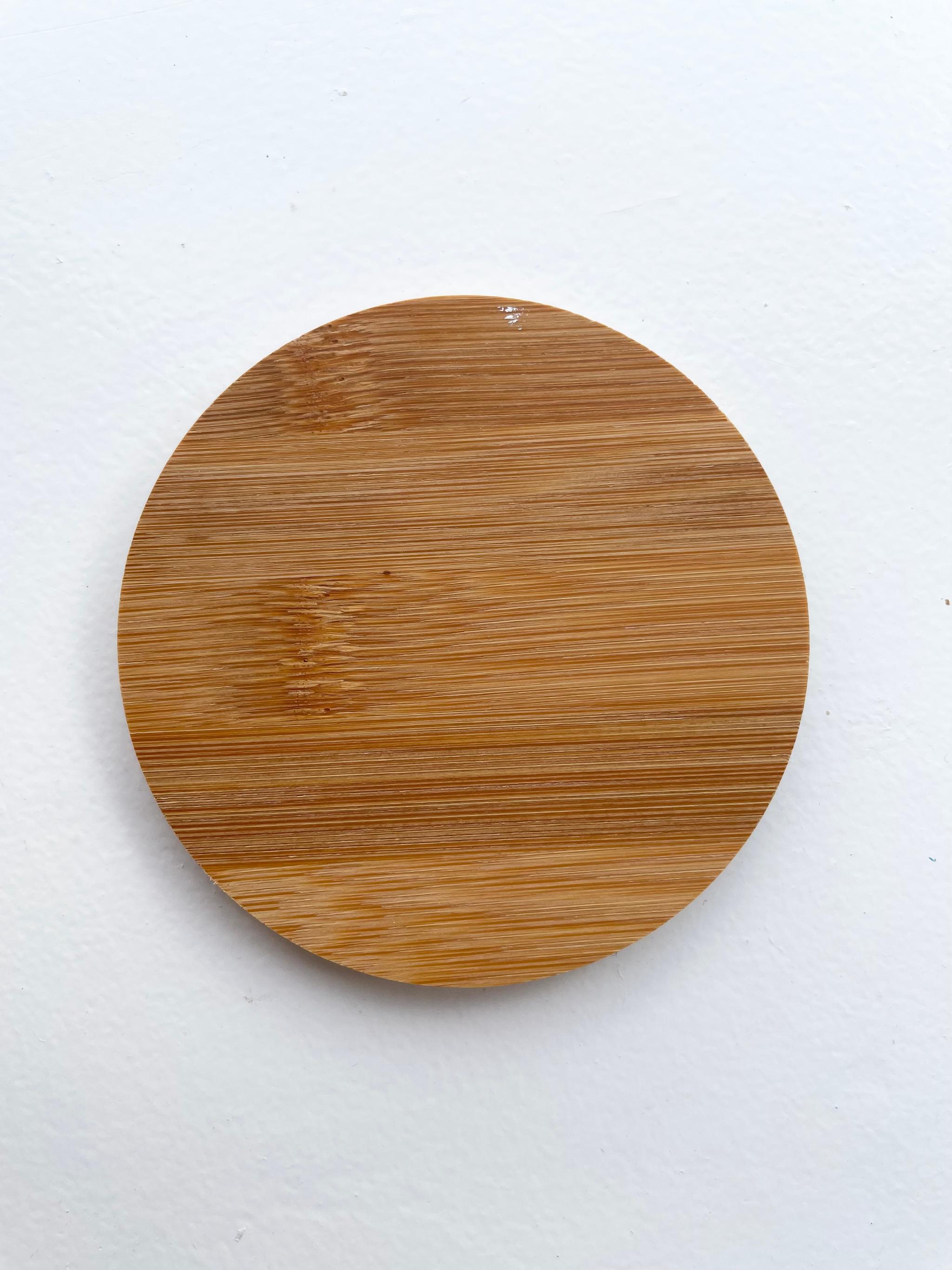 手描きの木製コースター、ウッドコースター、山の絵、Mountain scenery | 5枚目