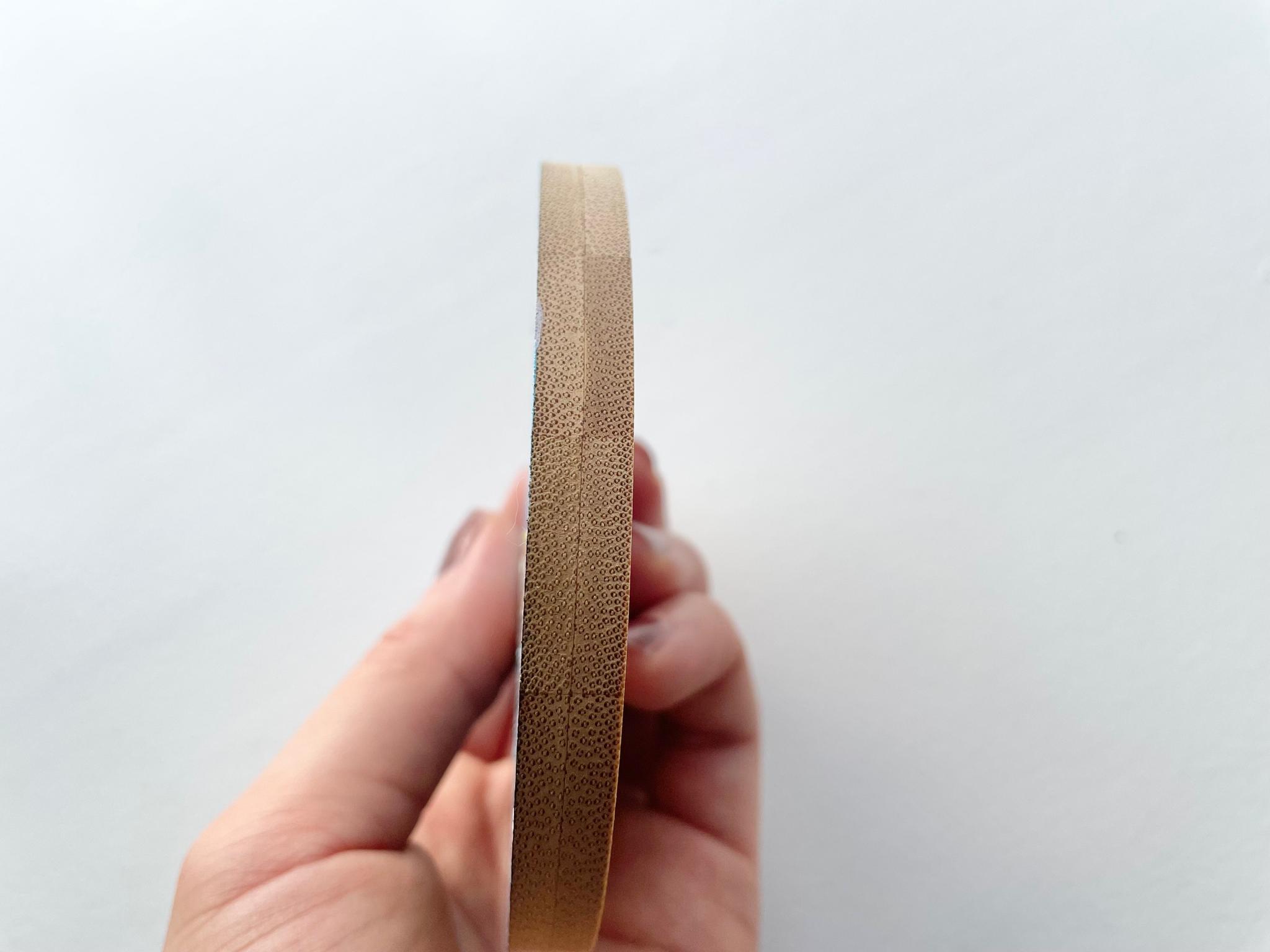 手描きの木製コースター、ウッドコースター、山の絵、Mountain scenery | 3枚目