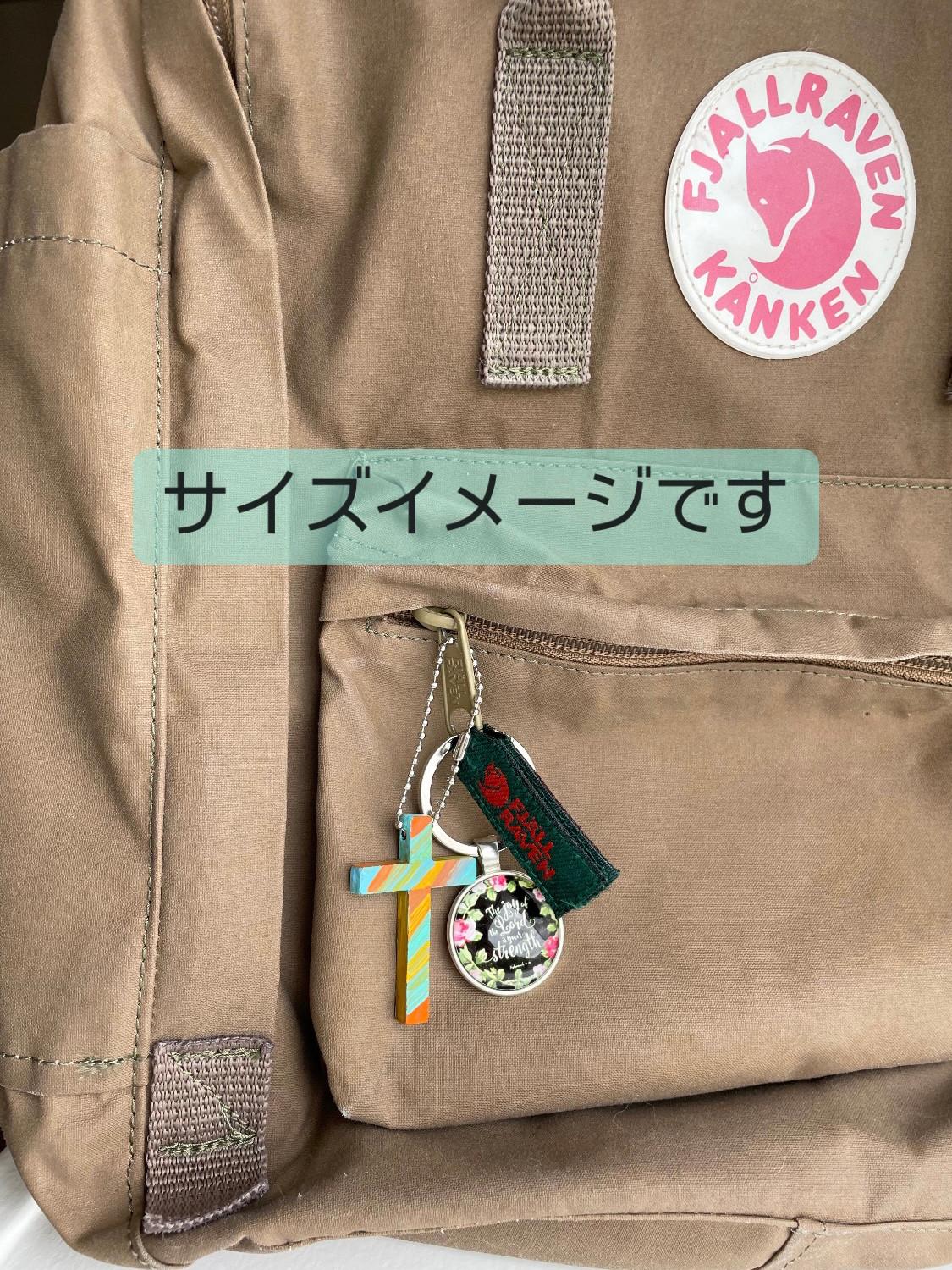 十字架キーホルダー、ハンドペイント、十字架、イエスキリスト | 4枚目